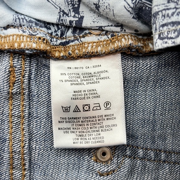 Pilcro and the Letterpress Anthropologie Slim Boyfriend Short Size 27 - Picture 11 of 16